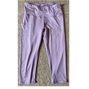 Lavender Athletic Leggings - L